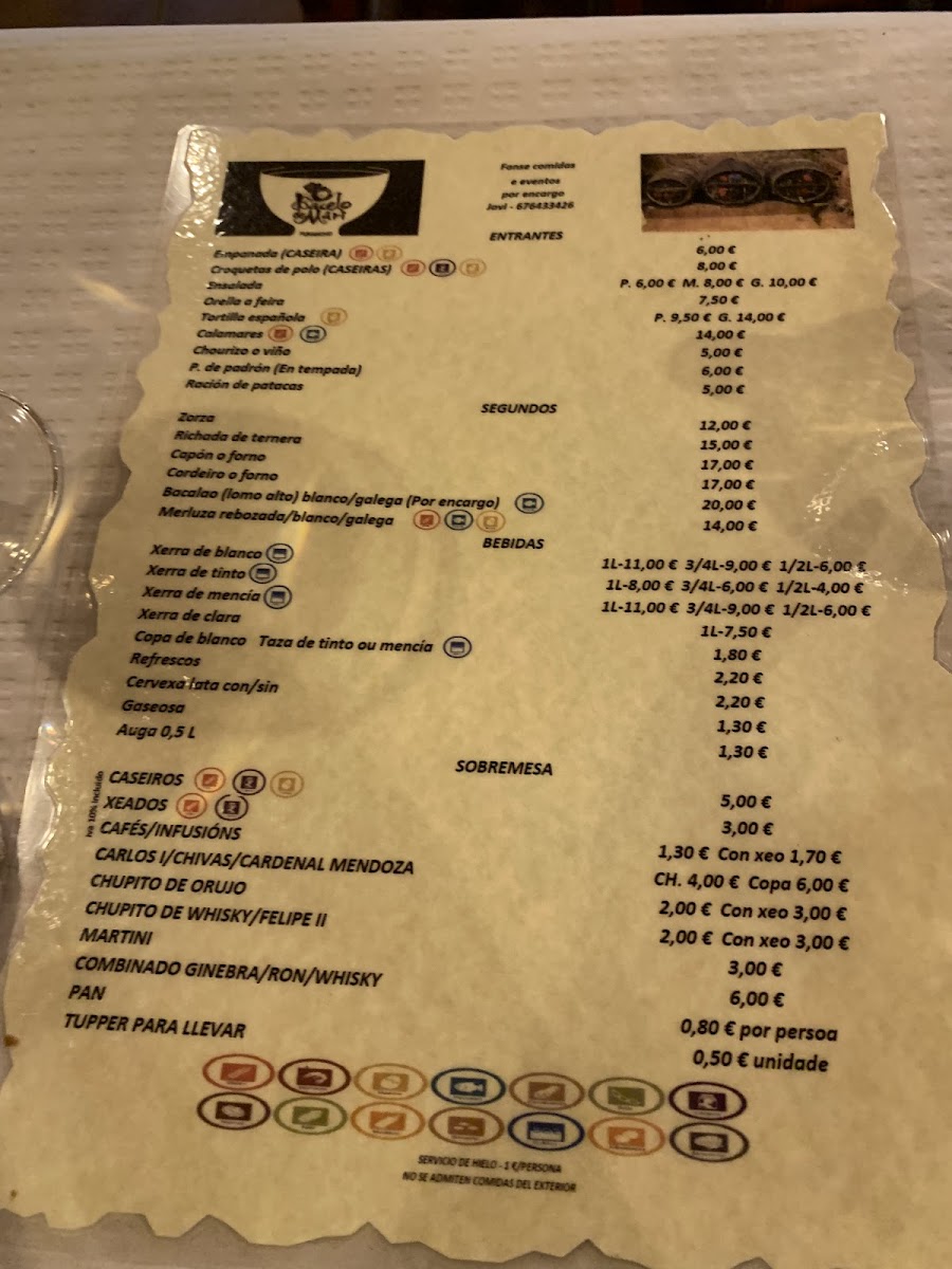 Menu Furancho O Bacelo De Mari-3