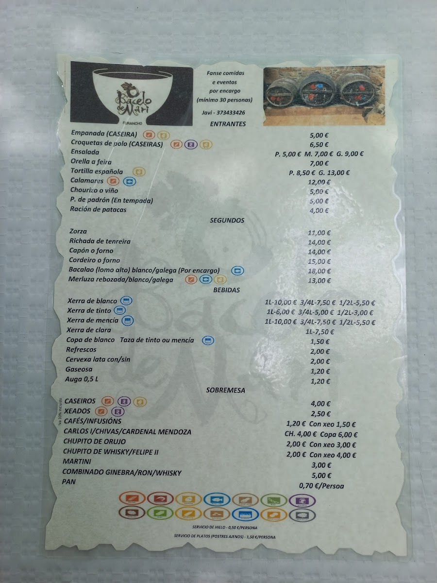 Menu Furancho O Bacelo De Mari-4
